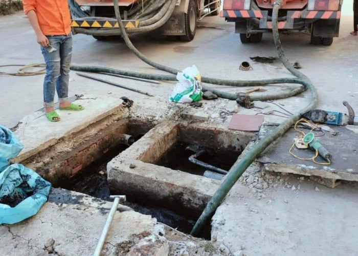 Hút hầm cầu sạch TP HCM