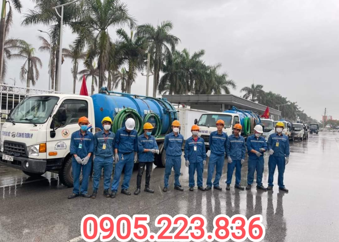 Hút hầm cầu ở