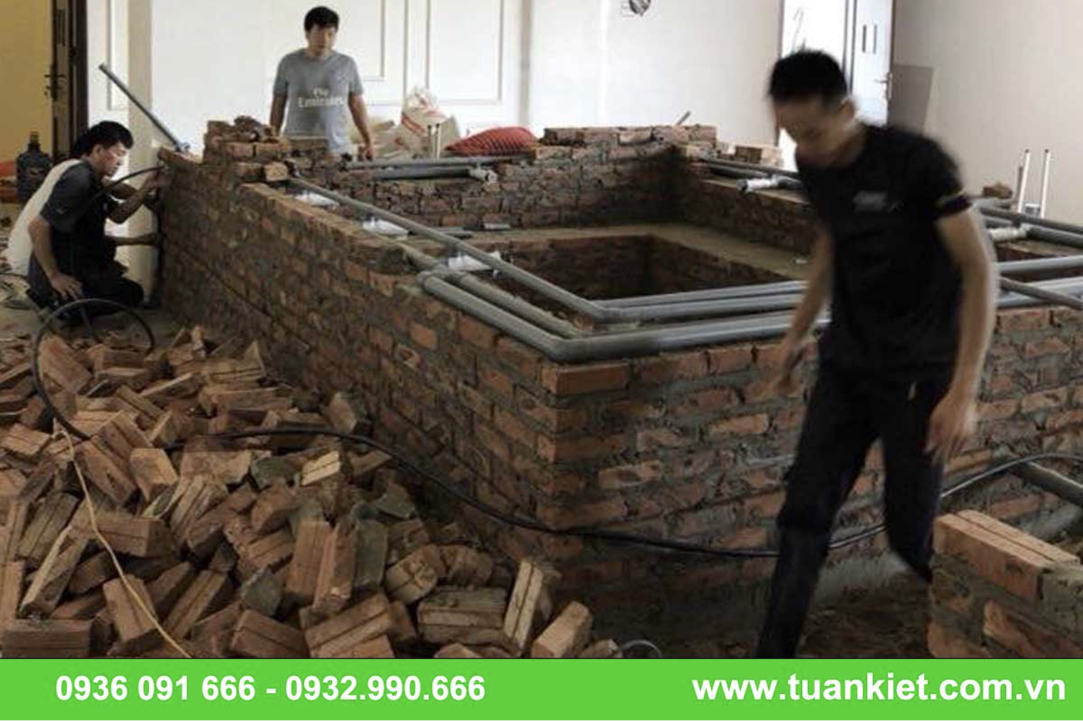 Dịch vụ sửa chữa và thay thế thiết bị xông hơi tại Tuấn Kiệt