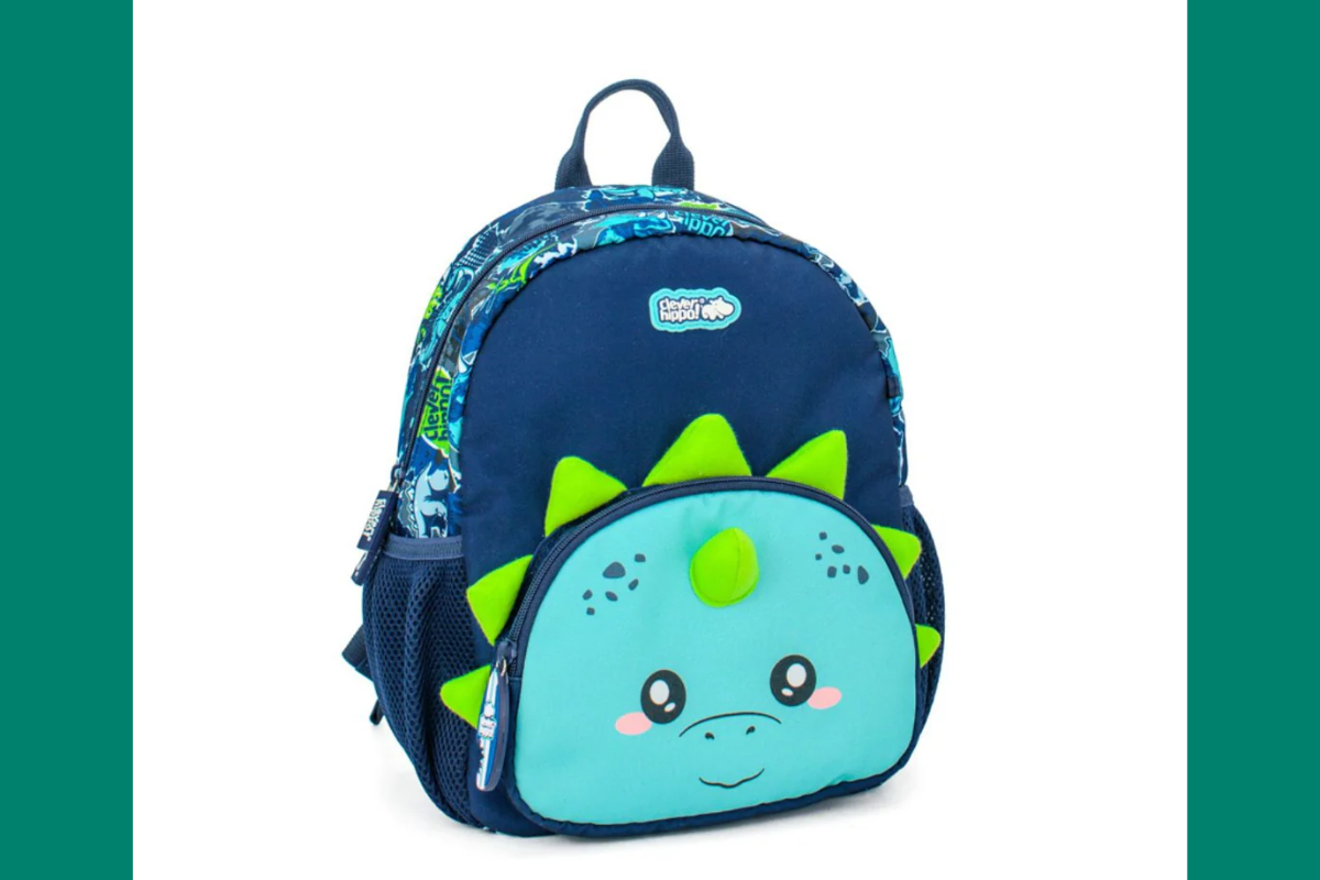 Khám phá balo mẫu giáo mini khủng long con đáng yêu CLEVER HIPPO